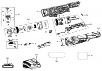 DeWalt DCF504L1G Ratchet TYPE 1 Spare Parts